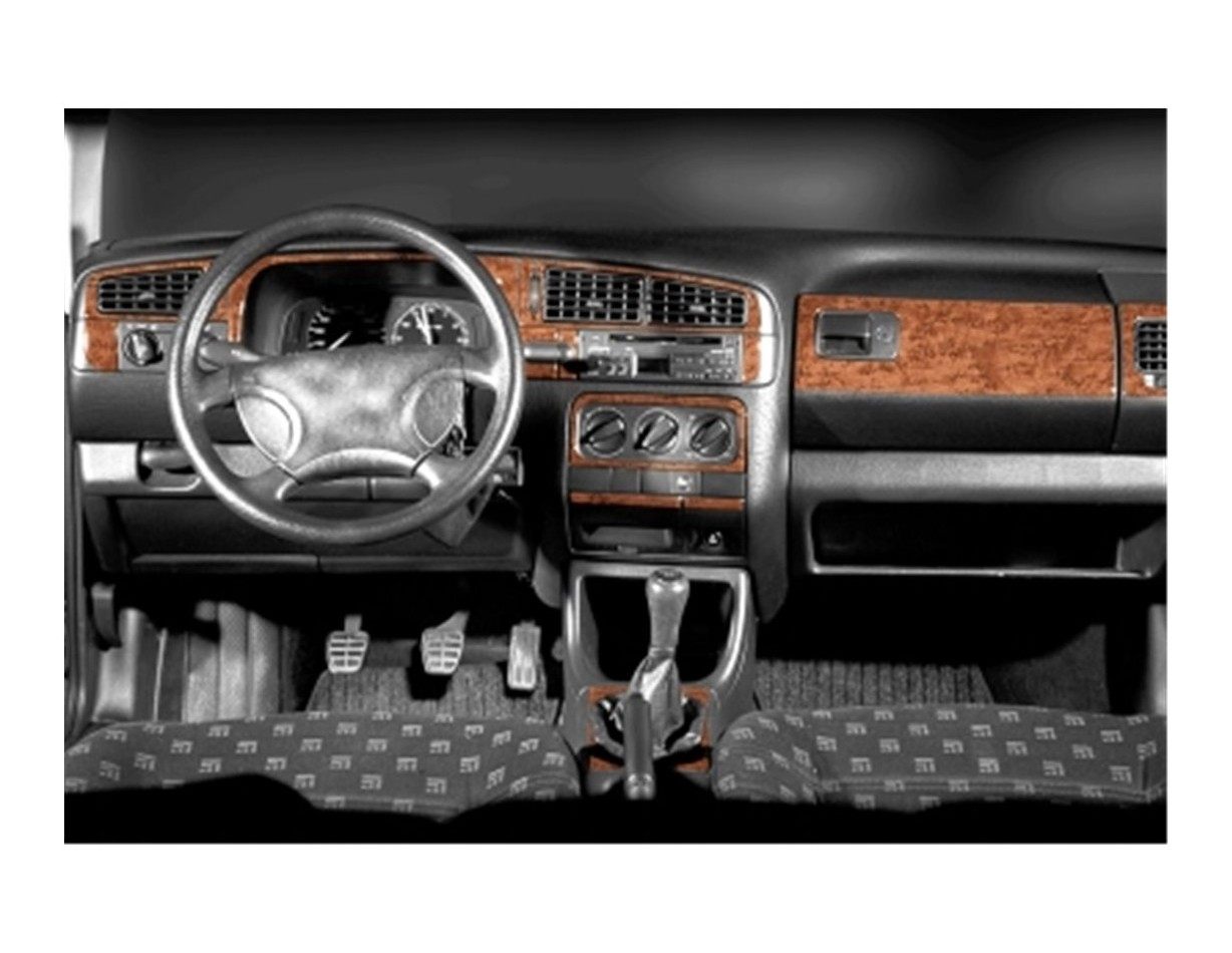 Volkswagen Golf III 08.91-03.95 3M 3D Interior Dashboard Trim Kit Dash Trim Dekor 20-Parts