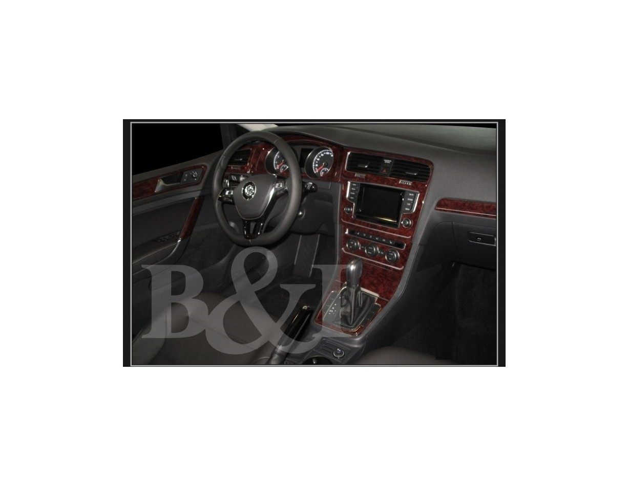 Volkswagen Golf VII AU 2012–2021 3D Inleg dashboard Interieurset aansluitend en pasgemaakt op he 41 -Teile