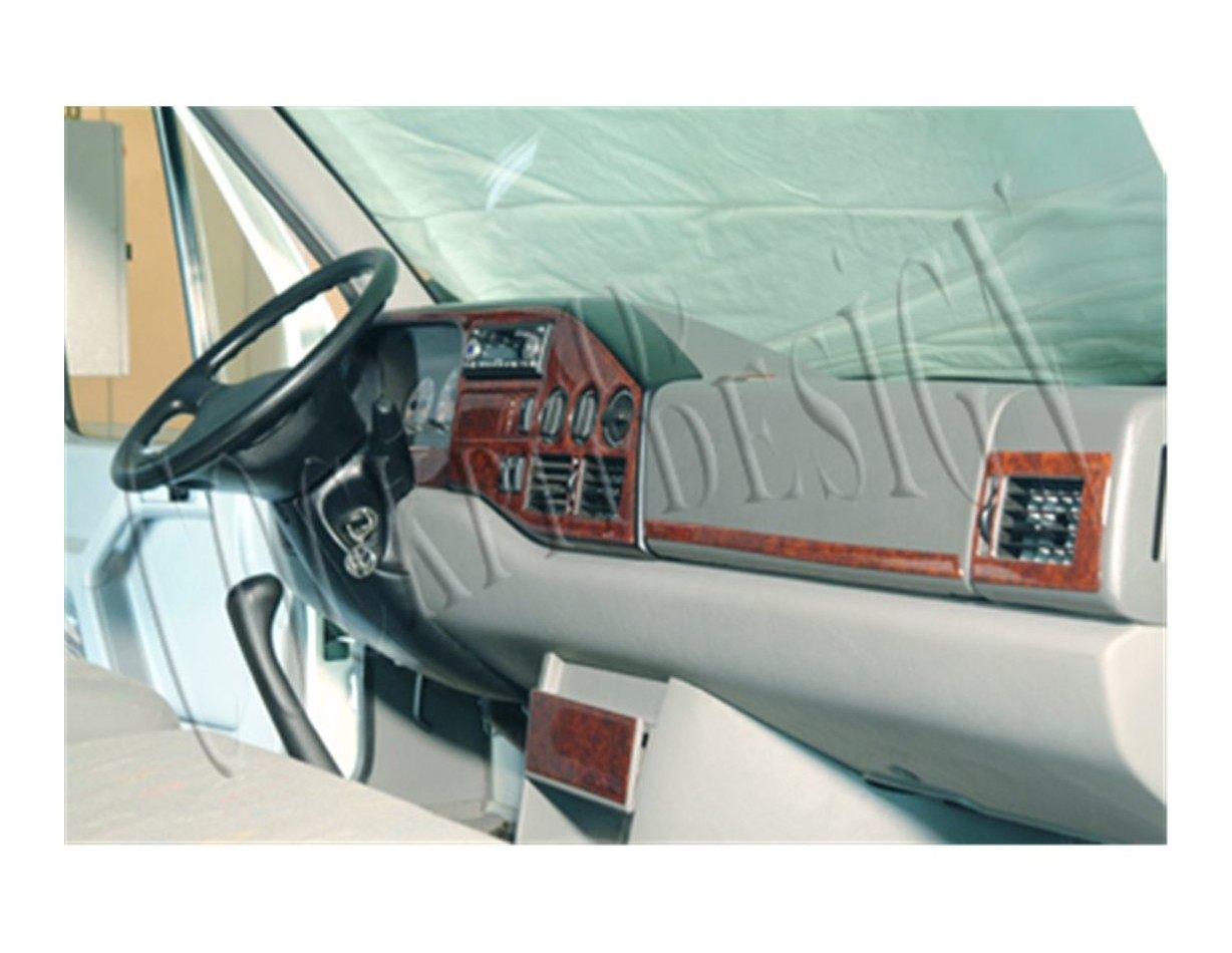 Volkswagen LT 03.95 - 03.06 3D Inleg dashboard Interieurset aansluitend en pasgemaakt op he 17 -Teile