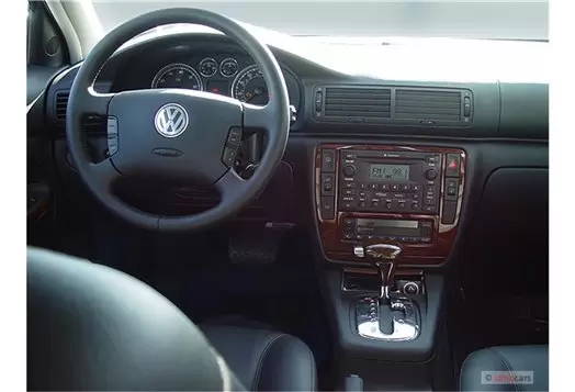 Volkswagen Passat B5.5 Typ 3BG 04-05 Mittelkonsole Armaturendekor Cockpit Dekor 21-Teilige - 1- Cockpit Dekor Innenraum