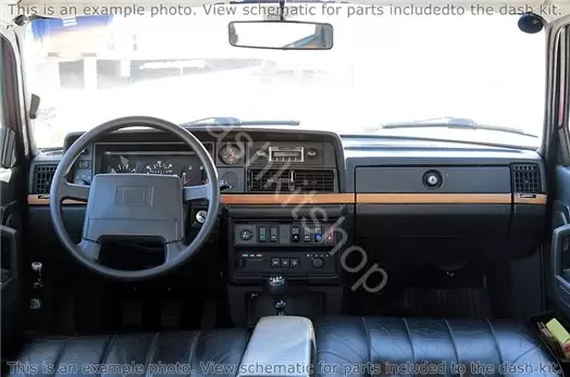Volvo 240 1980-1992 Full Set Interior BD Dash Trim Kit