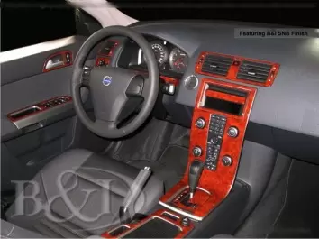 Volvo C70 2011-UP Full Set, Automatic Gear Interior BD Dash Trim Kit