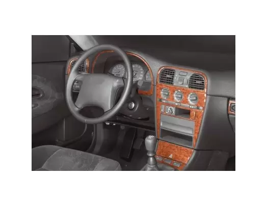 Volvo S 40 - V 40 03.96 - 03.00 Kit Rivestimento Cruscotto all'interno del veicolo Cruscotti personalizzati 18-Decori