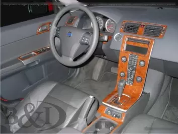 Volvo S40 2004-UP Full Set Interior BD Dash Trim Kit