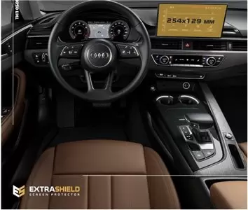 Audi A4 (B9) Facelift 2019 - Present Multimedia MMI 10,1" ExtraShield Screeen Protector