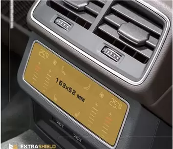 Audi A6 (?8) 2018 - Present Digital Speedometer DisplayschutzGlass Kratzfest Anti-Fingerprint Transparent - 1
