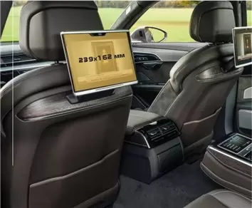 Audi A8 (D5) 2017 - Present Passenger monitors (2pcs,) 12,5" ExtraShield Screeen Protector