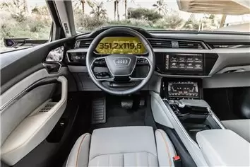 Audi A8 (D5) 2019 - Present Mobile office 7" Protection d'écran Résiste aux rayures HD transparent - 1