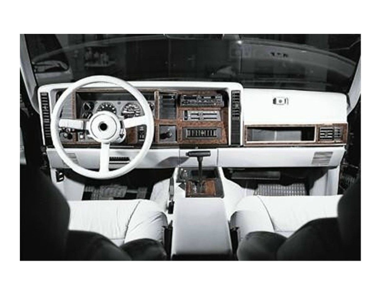 Chrysler Cherokee 84-97 Mittelkonsole Armaturendekor Cockpit Dekor 3-Teilige - 1- Cockpit Dekor Innenraum