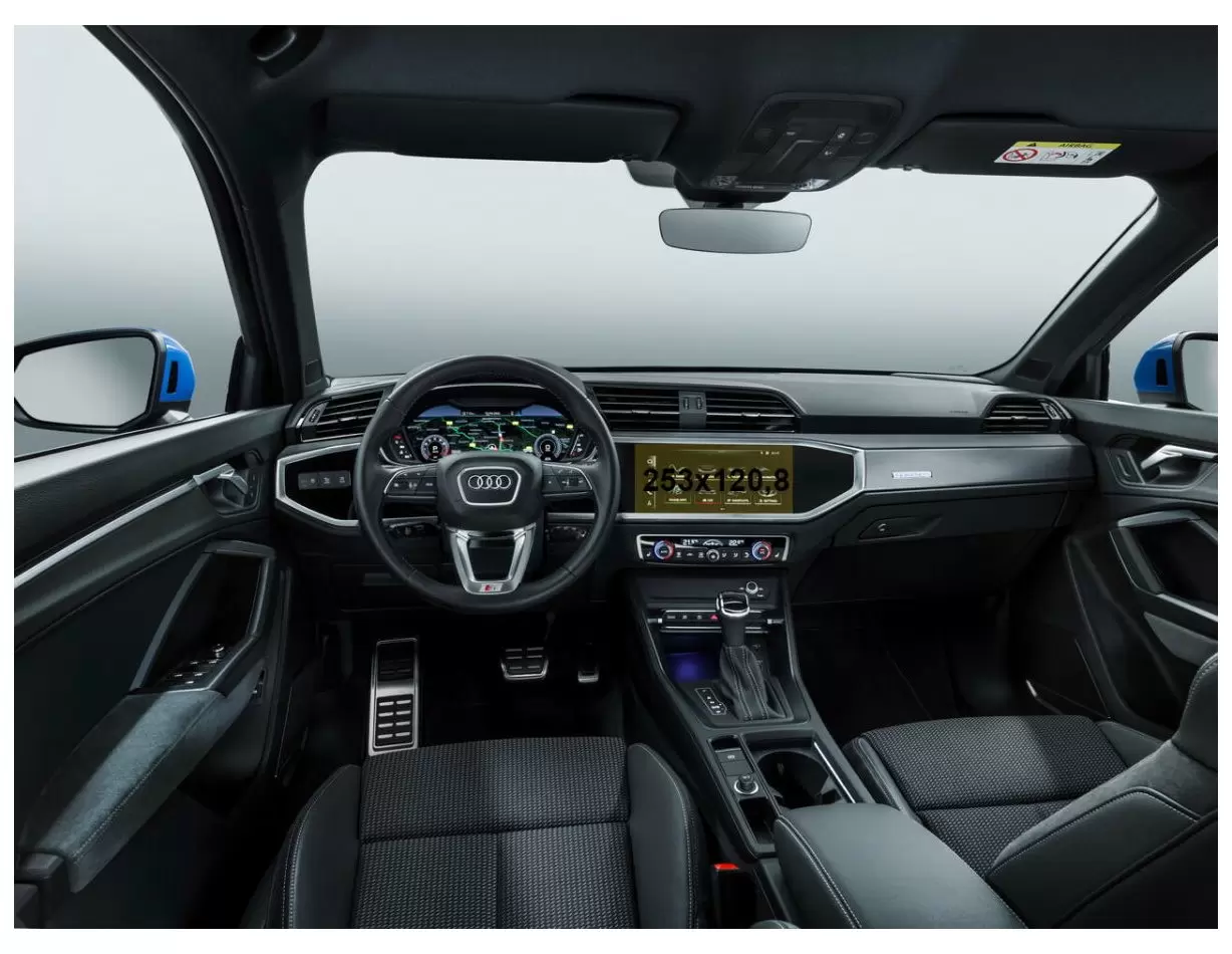Audi Q3 II (F3) 2018 - Present Multimedia MMI 8,8" ExtraShield Screeen Protector