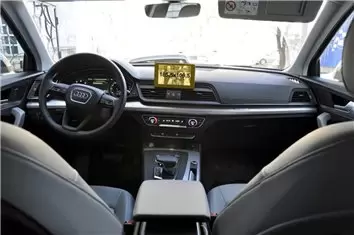 Audi Q3 II (F3) 2018 - Present Multimedia MMI 8,8" Protection d'écran Résiste aux rayures HD transparent - 1 - habillage decor d