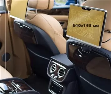 Bentley Bentayga 2020 - Present Digital Speedometer Protection d'écran Résiste aux rayures HD transparent - 1