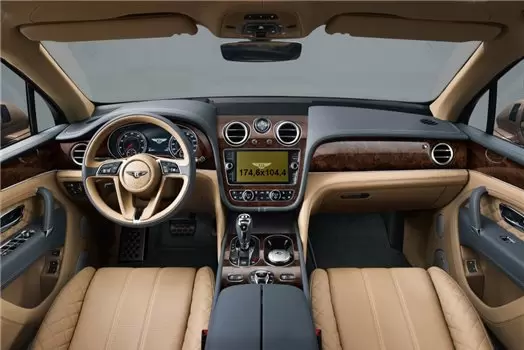 Bentley Bentayga 2020 - Present Multimedia 10,9" Vetro Protettivo HD trasparente di navigazione Protezione