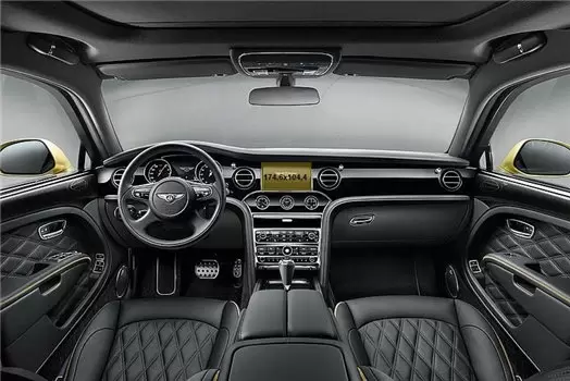 Bentley Flying Spur 2019 - Present climate-control Vetro Protettivo HD trasparente di navigazione Protezione