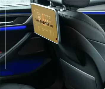Bentley Mulsanne 2016 - Present Multimedia 8" Protection d'écran Résiste aux rayures HD transparent - 1