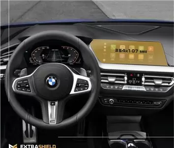 BMW 1 Series (F20) 2011 - 2017 Multimedia NBT 8,8" Protection d'écran Résiste aux rayures HD transparent - 1