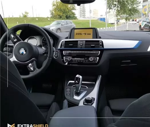 BMW 1 Series (F20) 2015 - 2020 Multimedia NBT EVO 10,2" Vetro Protettivo HD trasparente di navigazione Protezione