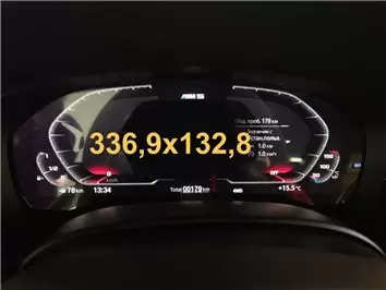 BMW 2 Series (G42) 2021 - Present Multimedia 10,25" Protection d'écran Résiste aux rayures HD transparent - 1