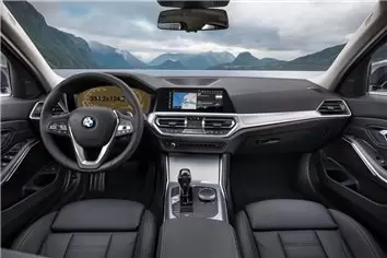 BMW 4 Series (F32) 2013 - 2020 Multimedia NBT EVO 10,2" DisplayschutzGlass Kratzfest Anti-Fingerprint Transparent - 1