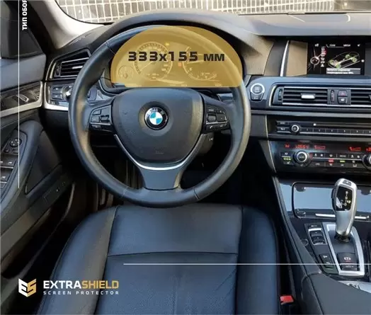 BMW 5 Series (F10) 2013 - 2017 Digital Speedometer Analog ExtraShield Screeen Protector
