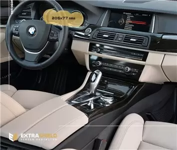 BMW 5 Series (F10) 2013 - 2017 Multimedia 8,8" Vetro Protettivo HD trasparente di navigazione Protezione