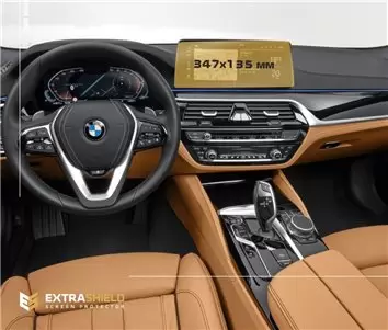 BMW 5 Series (G30) 2016 - Present Multimedia 12,3" ExtraShield Screeen Protector