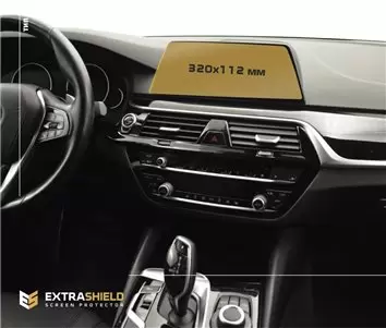BMW 5 Series (G30) 2020 - Present Digital Speedometer (Mit sensor) 12,3" 338,1?123,1 ?? DisplayschutzGlass Kratzfest Anti-Finge 