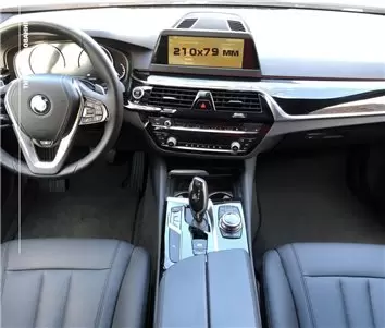 BMW 6 Series (F12) 2011 - 2018 Multimedia 8,8" Protection d'écran Résiste aux rayures HD transparent - 1