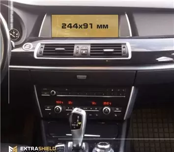 BMW 6 Series (F12) 2011 - 2018 Multimedia NBT EVO 10,2" Protection d'écran Résiste aux rayures HD transparent - 1