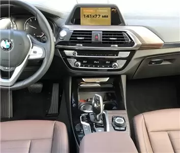BMW X4 (F26) 2014 - 2018 Multimedia NBT EVO 10,2" Protection d'écran Résiste aux rayures HD transparent - 1
