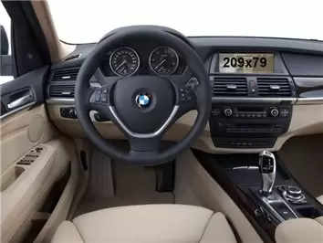 BMW X6 (E71) 2012 - 2014 Multimedia NBT 8,8" ExtraShield Screeen Protector