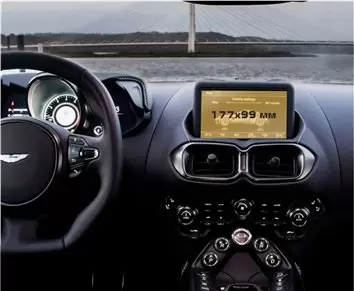 BMW X7 (G07) 2018 - Present Digital Speedometer (with sensor) 12,3" Vetro Protettivo HD trasparente di navigazione Protezione