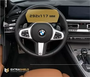 BMW X7 (G07) 2018 - Present Digital Speedometer (Sans sensor) 12,3" Protection d'écran Résiste aux rayures HD transparent - 1 - 