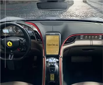 Ferrari Roma 2019 - Present Multimedia 8,4" ExtraShield Screeen Protector