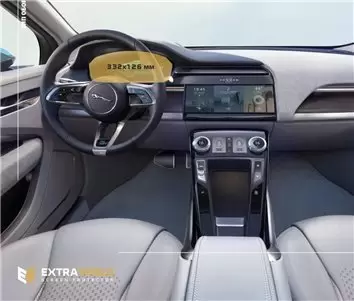 Jaguar I-PACE 2018 - Present Digital Speedometer ExtraShield Screeen Protector