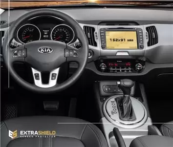 KIA Sorento 2020 - Present Multimedia 8" HD transparant navigatiebeschermglas