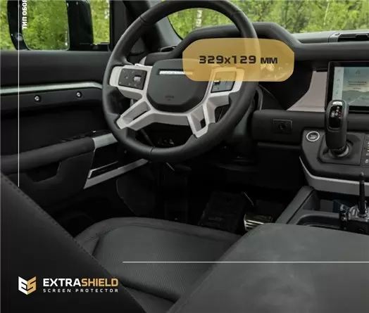 Land Rover Defender (90-110) 2019 - Present Digital Speedometer 12,3" ExtraShield Screeen Protector