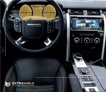Land Rover Defender (90-110) 2019 - Present Digital Speedometer 12,3" HD transparant navigatiebeschermglas