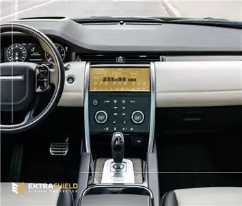 Land Rover Defender (90-110) 2019 - Present Multimedia 10" HD transparant navigatiebeschermglas