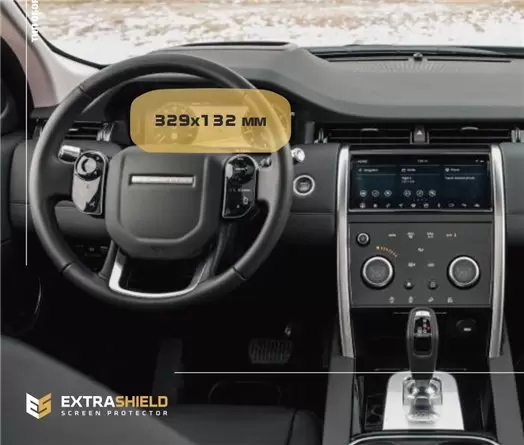 Land Rover Defender (90-110) 2019 - Present Multimedia Touch Pro 10" HD transparant navigatiebeschermglas
