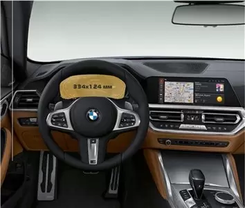 BMW 2 Series (G42) 2021 - Present Digital Speedometer (without sensor) 12,3" ExtraShield Screeen Protector