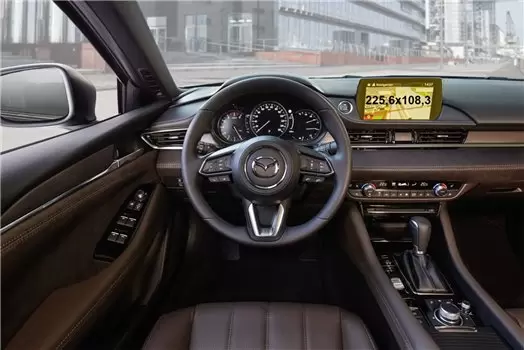 Mazda 6 2012 - Present Multimedia 8" HD transparant navigatiebeschermglas