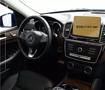 Mercedes-Benz GL (X166) 2012 - 2015 Multimedia 8,4" ExtraShield Screeen Protector