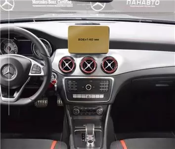 Mercedes-Benz GL (X166) 2012 - 2015 Multimedia 8,4" HD transparant navigatiebeschermglas