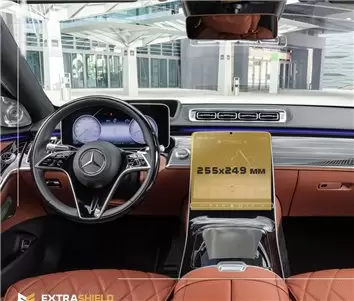 Mercedes-Benz S-class (W223/Z223) 2020 - Present Multimedia 12,8" ExtraShield Screeen Protector