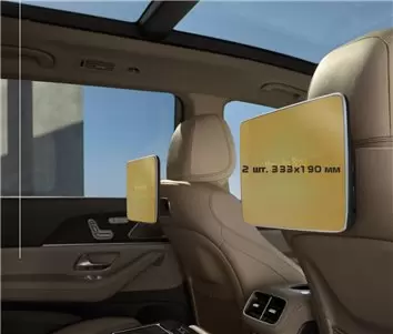 Mercedes-Benz S-class (W223/Z223) 2020 - Present Passenger monitors (2pcs,) Android ExtraShield Screeen Protector