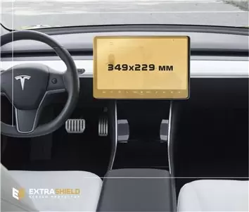 Tesla Model 3 2017 - Present Multimedia 15" ExtraShield Screeen Protector