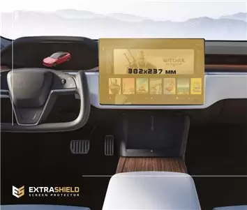 Tesla Model S 2021 - Present Multimedia 17" ExtraShield Screeen Protector