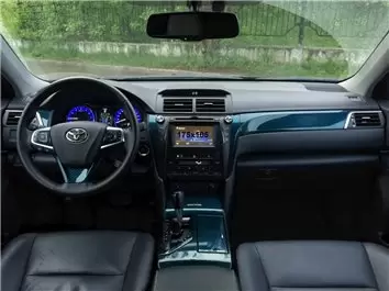 Toyota Camry VI (XV50/XV55) 2012 - Present Multimedia 7" Vetro Protettivo HD trasparente di navigazione Protezione