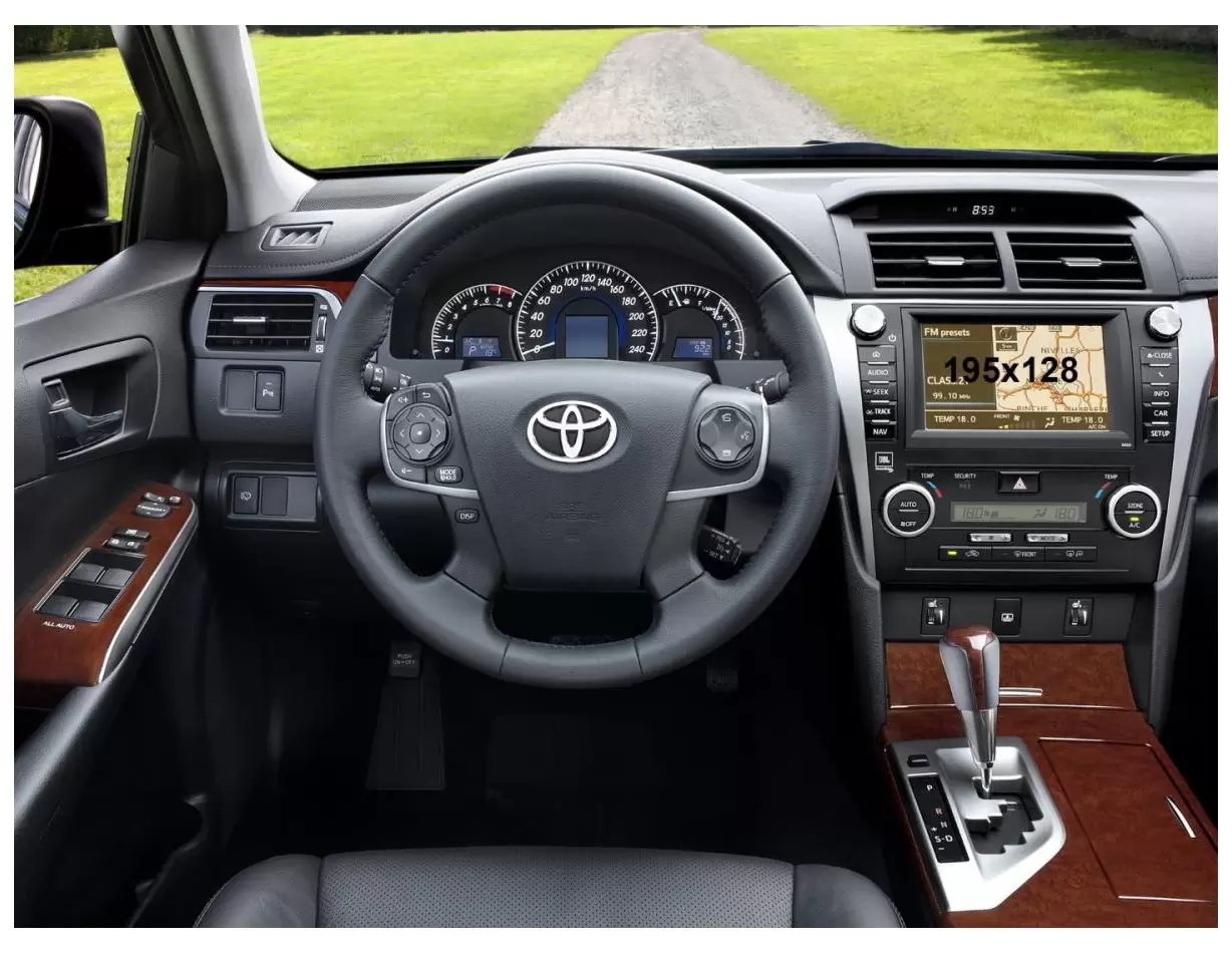 Toyota Camry VI (XV50/XV55) 2012 - Present Multimedia 8" ExtraShield Screeen Protector